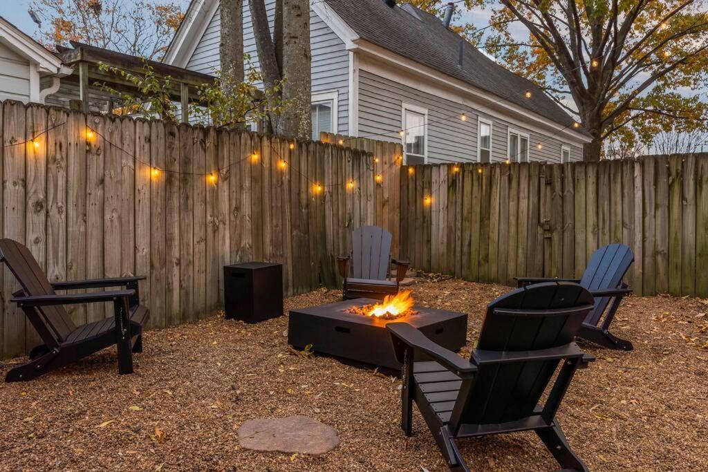 Large Historical Home W/ Fire Pit, Chef Kitchen. Memphis Eksteriør billede