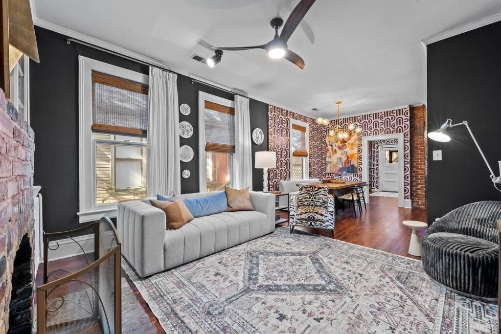Large Historical Home W/ Fire Pit, Chef Kitchen. Memphis Eksteriør billede